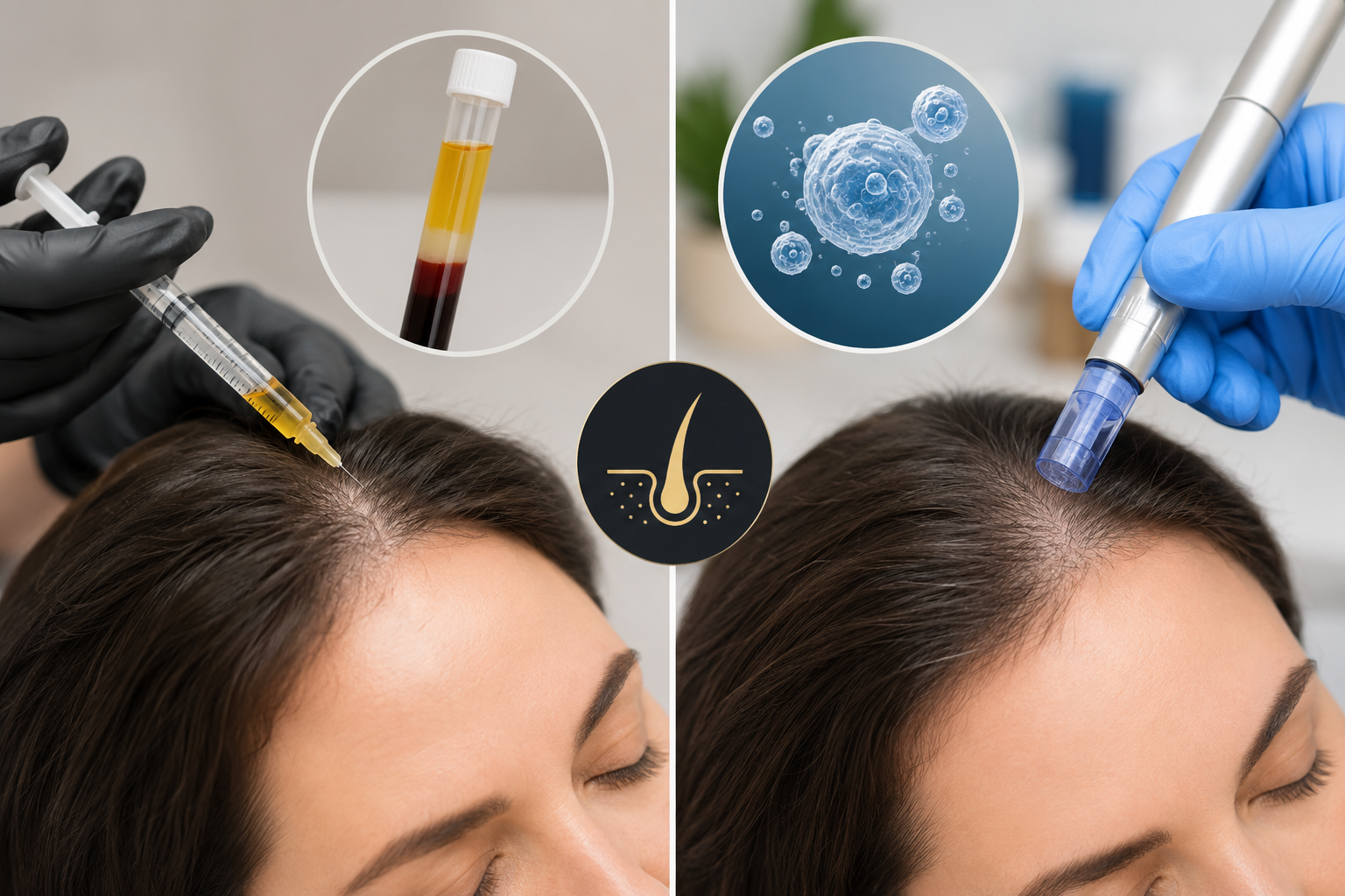PRP vs. Exosomes for Hair Restoration What's the Difference