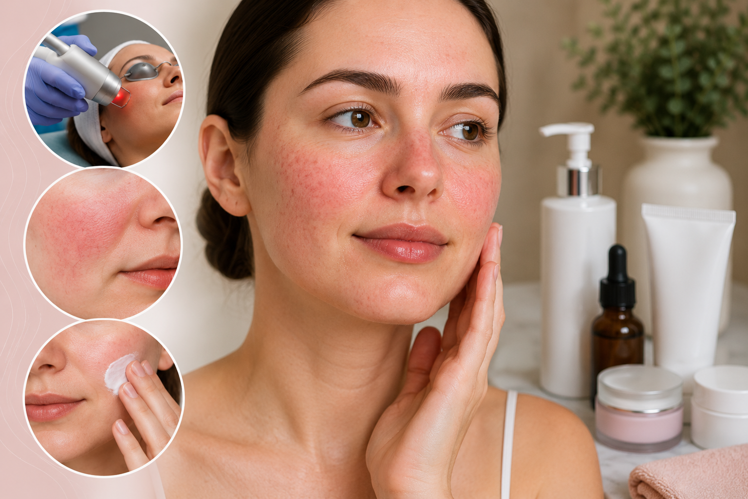 Rosacea Treatment Options From Laser to Skincare